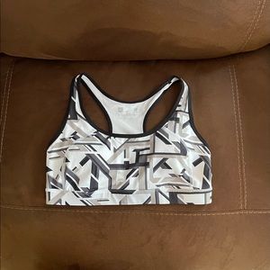 Xersion Sports Bra; Size XL; Black/White/Gray; Never Worn